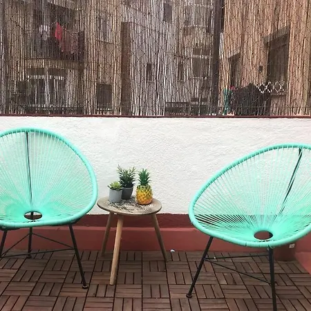 Apartment M5 Cool Terrace. Metro 1 Min. Center 15' By Metro Esplugues de Llobregat
